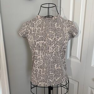 BDG/Urban Outfitters Leopard Print Women's Top, XS